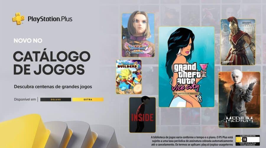 PS Plus Extra e Deluxe de outubro: jogos são revelados